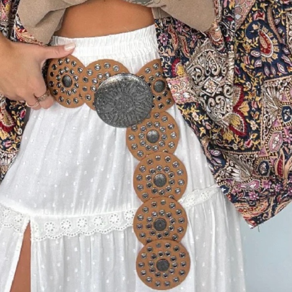 Women's Vintage Western Cowboy
Belt